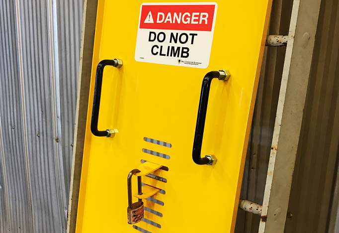Ladder Guard Aluminum