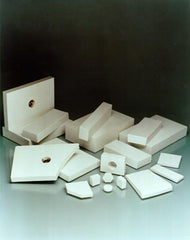 6 Inch x 4 Inch x 1/4 Ceramic Alumina Tiles For sliding Abrasion- Weldable